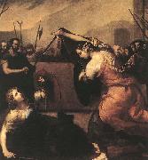 Jusepe de Ribera The Duel of Isabella de Carazzi and Diambra de Pottinella France oil painting artist